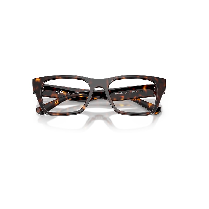 Ray-Ban Rb5448 Optics Optical Havana Frame Clear Lenses Polarized 53-19