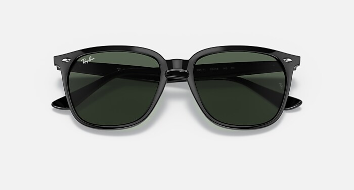 Ray-Ban(レイバン) RB4362F ハバナ RB4362 Sunglasses in Black and G-15 Green - RB4362F | Ray-Ban® US