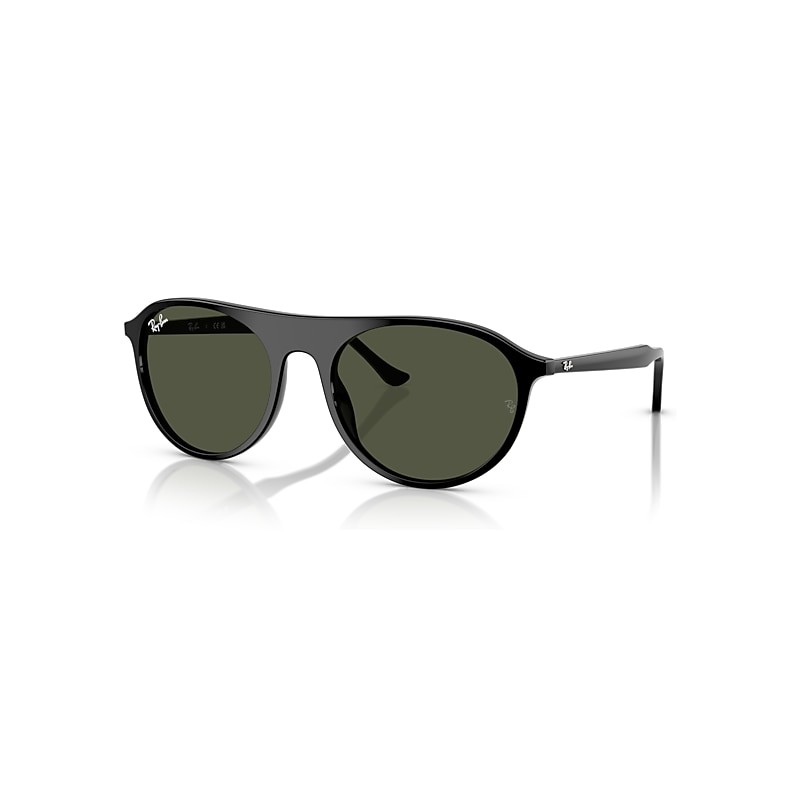 Ray-Ban , Sunglasses, Unisex, Black, 56 Mm, Sole Sunglasses - Image 4