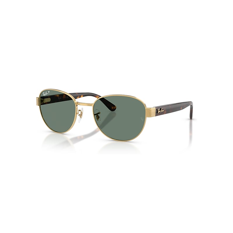 Ray-Ban Rb3766 Polarized+ Lenses Sonnenbrillen Havana Fassung Grau Glas Polarisiert 56-20, RB3766CH