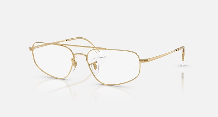 EXPLORER V OPTICS メガネ シルバー と クリア (58-17) - RB6545