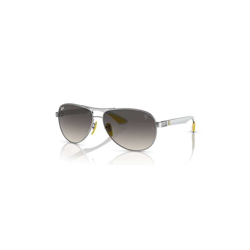 Ray - Ban Grey Man Rb8331m F08311 Sunglasses Metal Silver Pilot Normal Shaded - Image 3