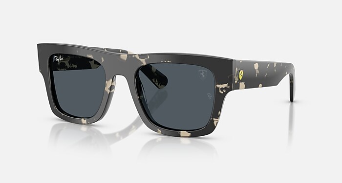RB2217M SCUDERIA FERRARI COLLECTION Sunglasses in Grey Havana and
