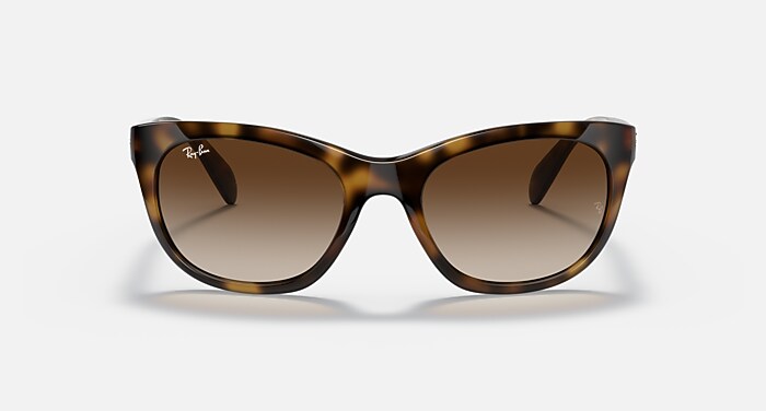 RB4216 Sunglasses in Light Havana and Brown Gradient (56-20