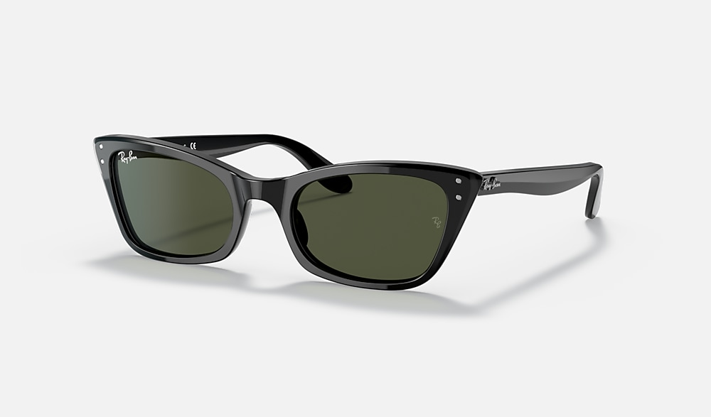 美品✨Ray Ban B&L レイバン トラディショナルズハミルトン サングラス LADY BURBANK サングラス ブラック と グリーン (52-20) - RB2299