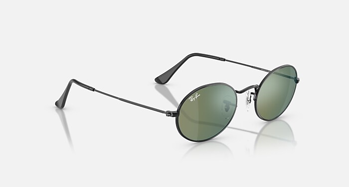 Ray-Banレイバン調光サングラスRB3547N-9131/0Y EVOLVE OVAL FLAT LENSES Sunglasses in Black and Blue (51-21) - RB3547N