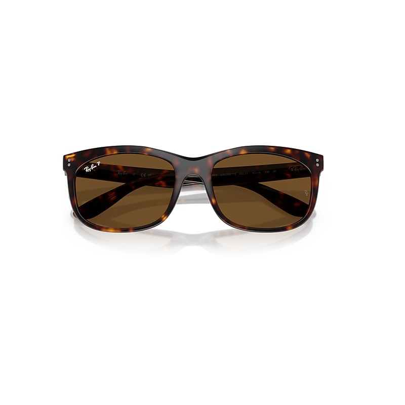 Ray-Ban Balorette Sunglasses Havana Frame Brown Lenses Polarized 60-19