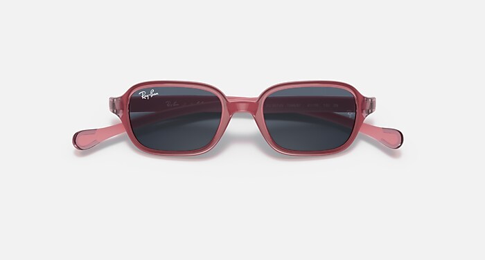 RB9074S KIDS Sunglasses in Fuxia On Pink and Dark Grey (39-16