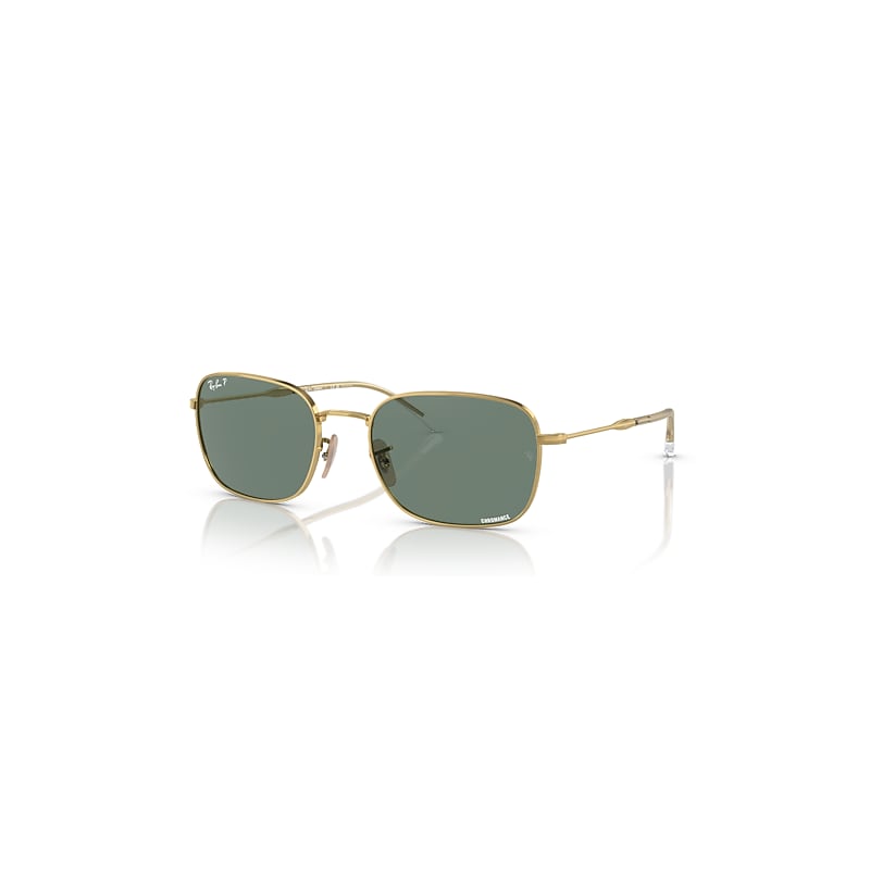 Ray-Ban Sunglasses   Polarized+ Lenses - Arista Gold Frame Grey Lenses Polarized 54-20, RB3706