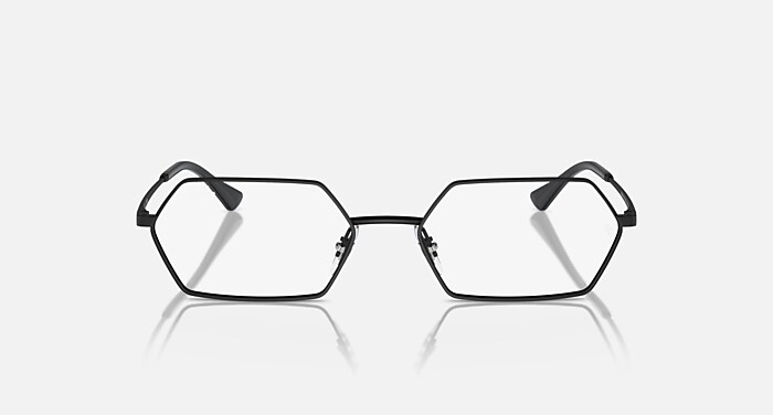 YEVI OPTICS メガネ ブラック と クリア (54-18) - RB6528