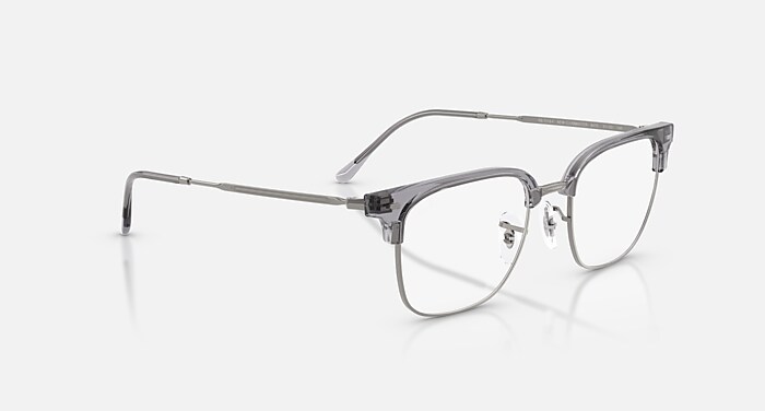 NEW CLUBMASTER OPTICS Eyeglasses with Grey On Gunmetal Frame