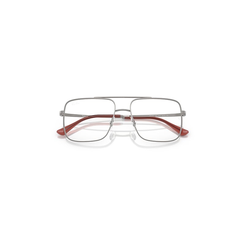 Ray-Ban Ari Optics Bio-based Optical Gunmetal Frame Clear Lenses Polarized 54-16