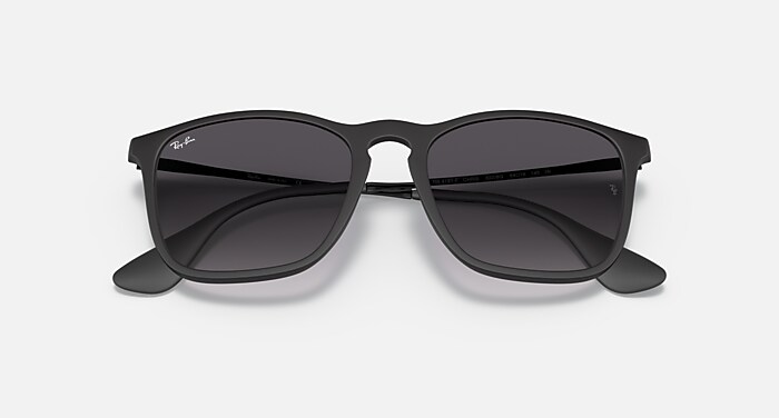 レイバン公式ストア】 Ray-Ban® CHRIS サングラス | ラバーブラック X 