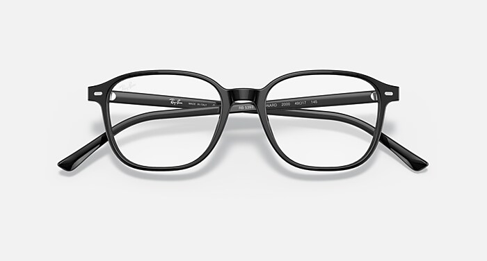 レイバン公式ストア】 Ray-Ban® LEONARD OPTICS メガネ | ブラック