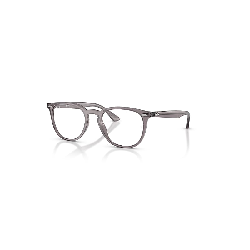 Ray-Ban Eyeglasses   Optics - Transparent Grey Frame Clear Lenses Polarized 52-20, RB7159