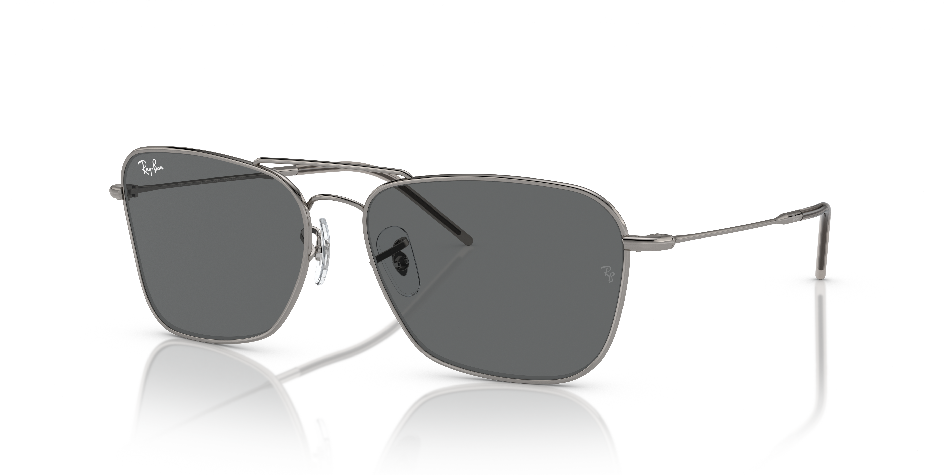 CARAVAN REVERSE Sunglasses in Gunmetal and Dark Grey - RBR0102S