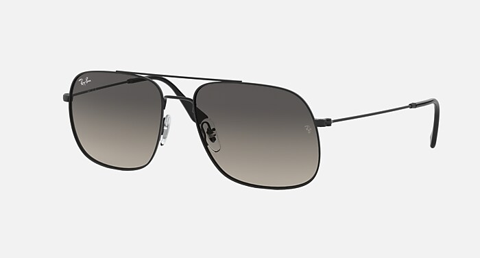 レイバン公式ストア】 Ray-Ban® ANDREA サングラス | ラバーブラック X