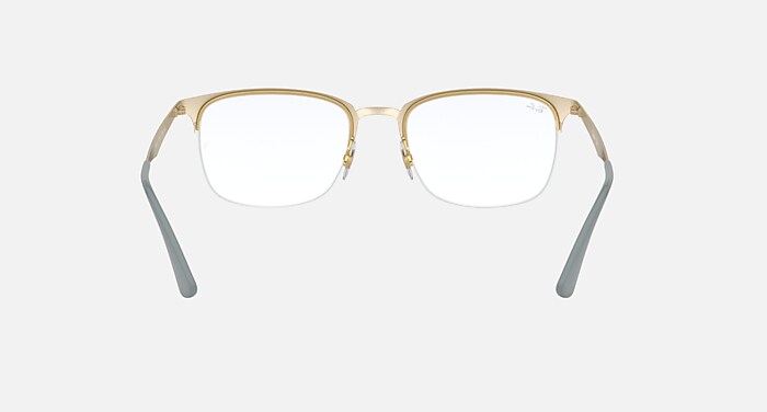 RB6433 Polarized Eyeglasses with Grey and Clear (53-19) - RB6433