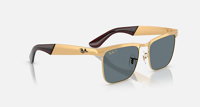 WAYFARER DELUXE Sunglasses in Sandblasted Legend Gold and Dark