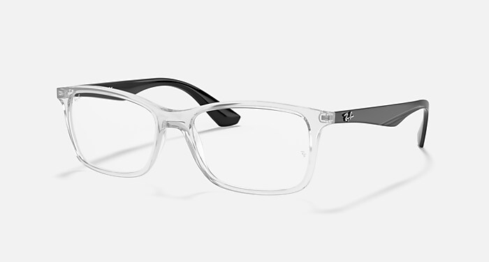 RB7047 OPTICS Polarized Eyeglasses with Transparent and Clear (54