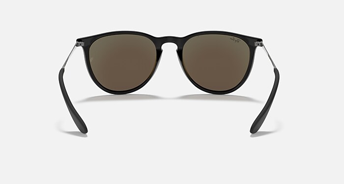 ERIKA COLOR MIX Sunglasses in Black and Blue Mirror (54-18