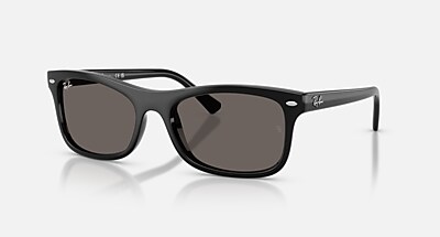 RB2226 Polarized Sunglasses in Black and Green Polarized (57-20