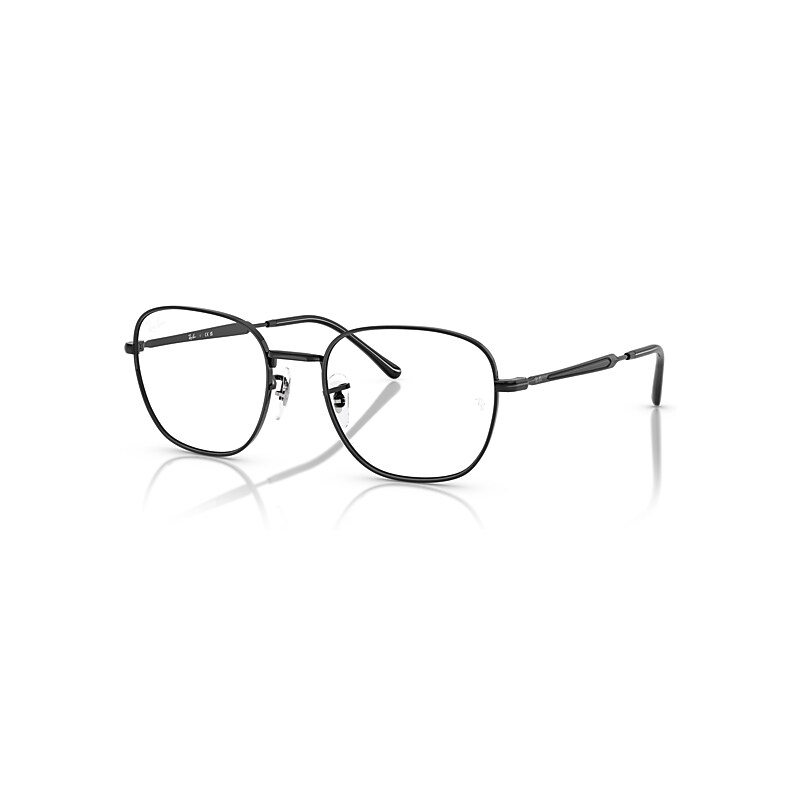 Ray-Ban Eyeglasses  Rb6534 Optics - Black Frame Clear Lenses Polarized 53-19, RX6534