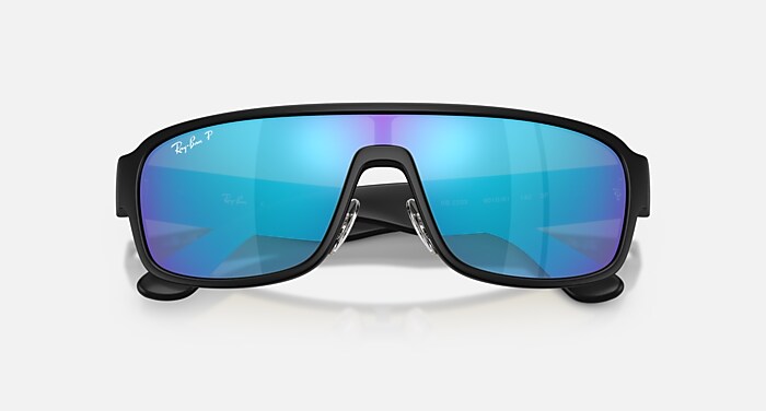 RB2233 POLARIZED+ LENSES Polarized Sunglasses in Black and Green