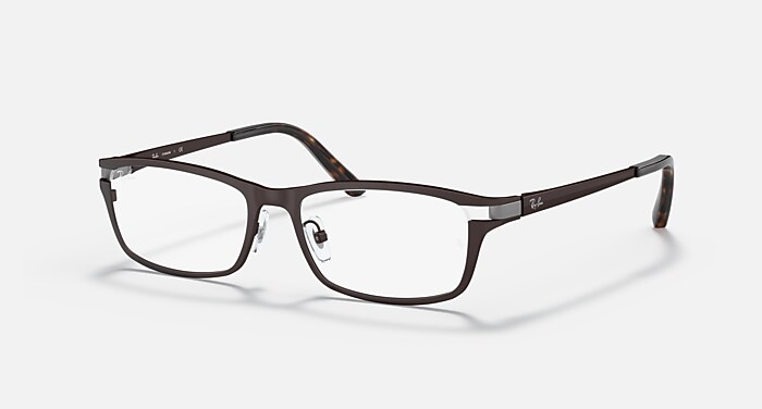 RB8727 OPTICS メガネ ダークブラウン と デモレンズ (54-16
