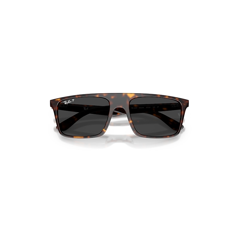 Ray-Ban RB2222 Polarized 902/48 Men's Sunglasses Tortoiseshell Size 55
