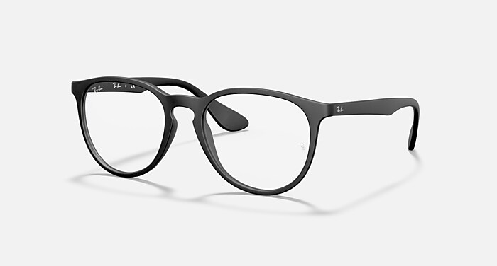 Ray-Ban レイバン Erika 偏光レンズ　サングラス レイバン公式ストア】 Ray-Ban® ERIKA OPTICS メガネ | ラバーブラック