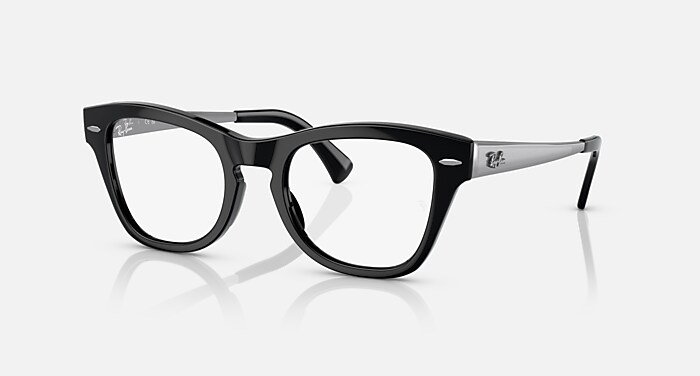 RB0707VM OPTICS メガネ ブラック と クリア (50-21) - RB0707VM