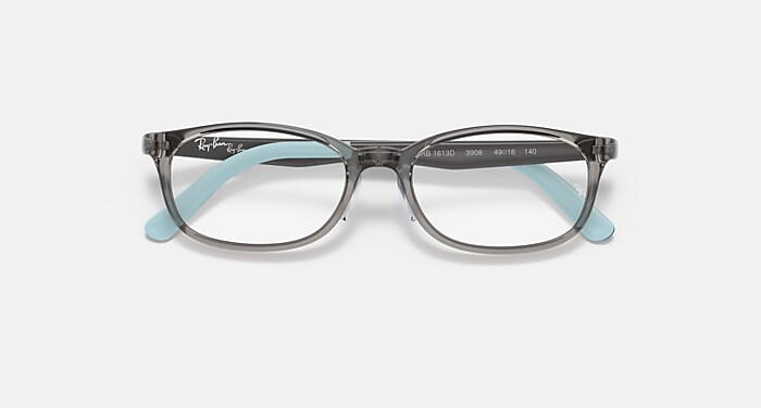 RB1613D OPTICS KIDS Polarized Eyeglasses with Transparent Grey and