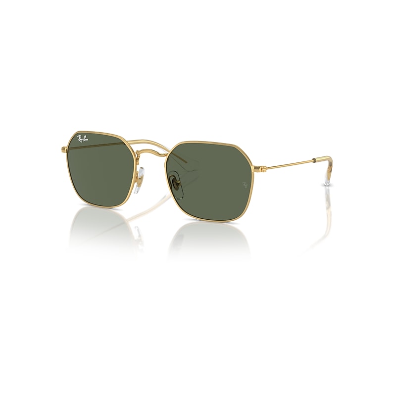 Ray - Ban Green Kid Rj9594s 223/71 Sunglasses Metal Gold Geometric Normal - Image 4