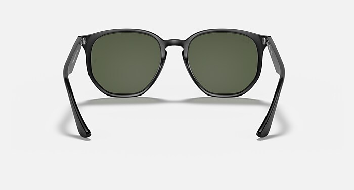 RB4306 Sunglasses in Black and Dark Green (54-19) - RB4306 | Ray