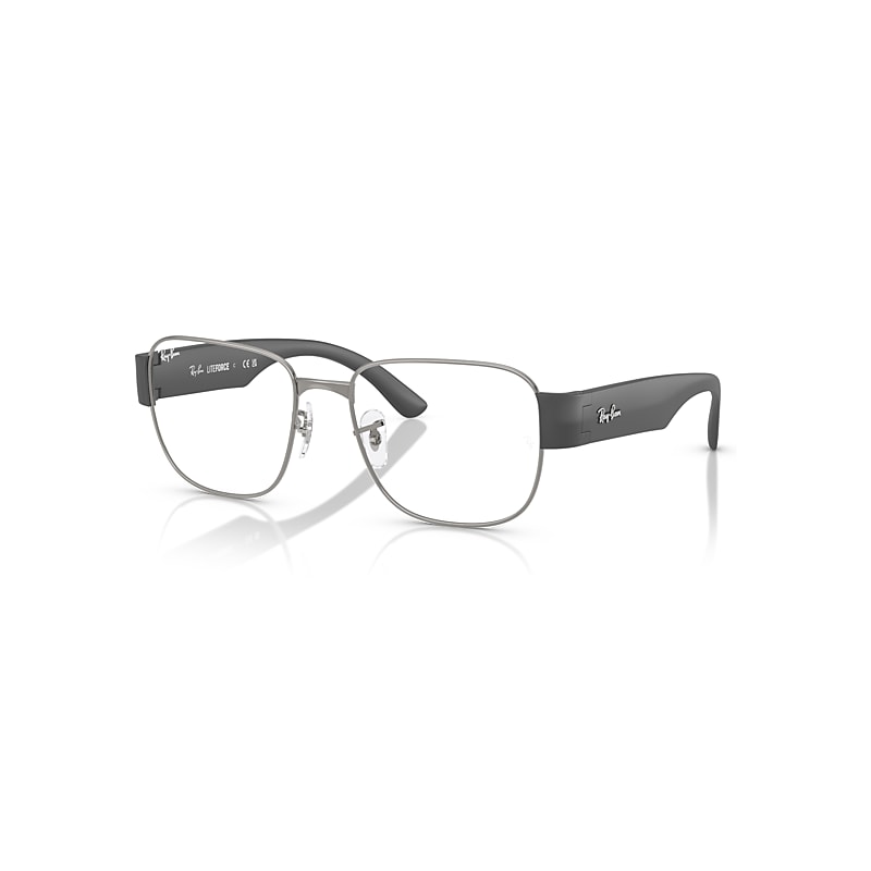 Ray-Ban Eyeglasses  Rb6532 Optics - Sand Grey Frame Clear Lenses Polarized 53-18, RX6532