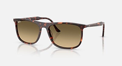 RB2216 Sunglasses in Havana Blue Turtle and Blue Vintage Gradient