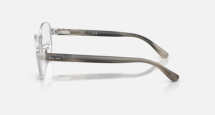 RB6543 OPTICS Eyeglasses with Silver and Clear (54-20) - RB6543