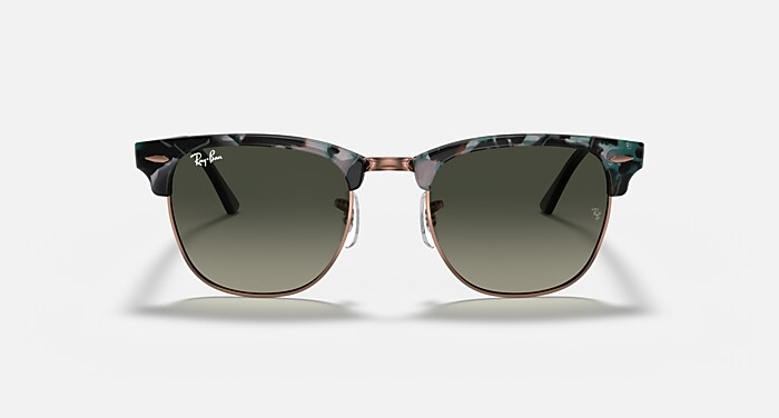 CLUBMASTER FLECK Sunglasses in Grey Green and Grey Gradient (51-21