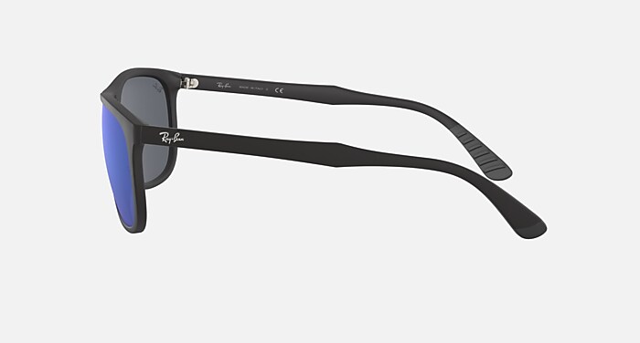 RB4291F Sunglasses in Black and Blue Mirror Blue - RB4291F | Ray 