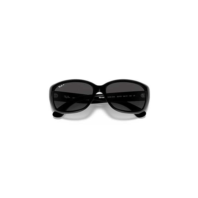 JACKIE OHH Polarized Sunglasses in Black and Grey Polarized (58-17