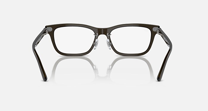 RB5426D OPTICS メガネ トランスペアレントグリーン と クリア (54-18