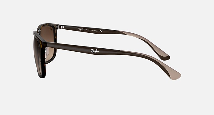 RB4303 Sunglasses in Tortoise and Brown Gradient (57-19) - RB4303