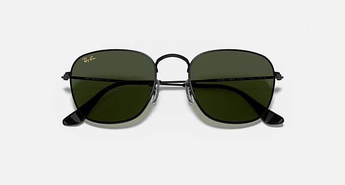 FRANK Sunglasses in Black and G-15 Green - RB3857 | Ray-Ban® US