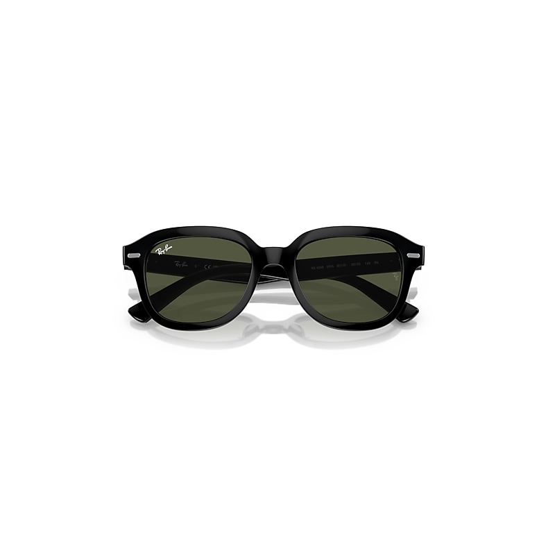 ERIK Sunglasses in Black and Green (51-20) - RB4398 | Ray-Ban® US