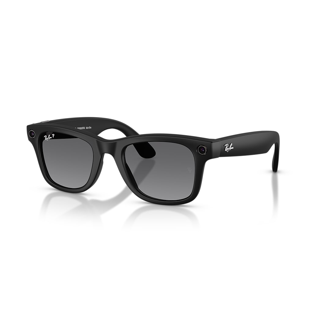 RAY-BAN META (GEN 2) WAYFARER Polarizada Óculos com IA em Preto e