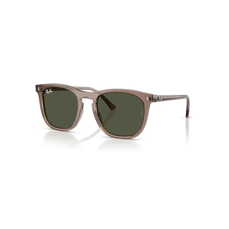 Ray - Ban Unisex Brown/Blue Rb2210 845731 Sunglasses Acetate Squared Normal - Image 4