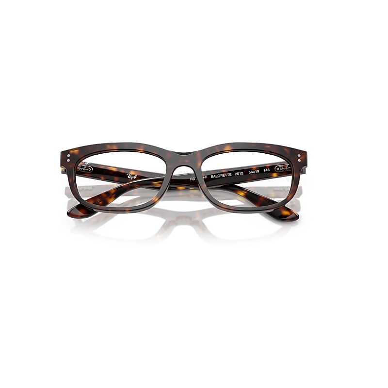 Ray-Ban Balorette Optics Eyeglasses Havana Frame Clear Lenses Polarized 54-18