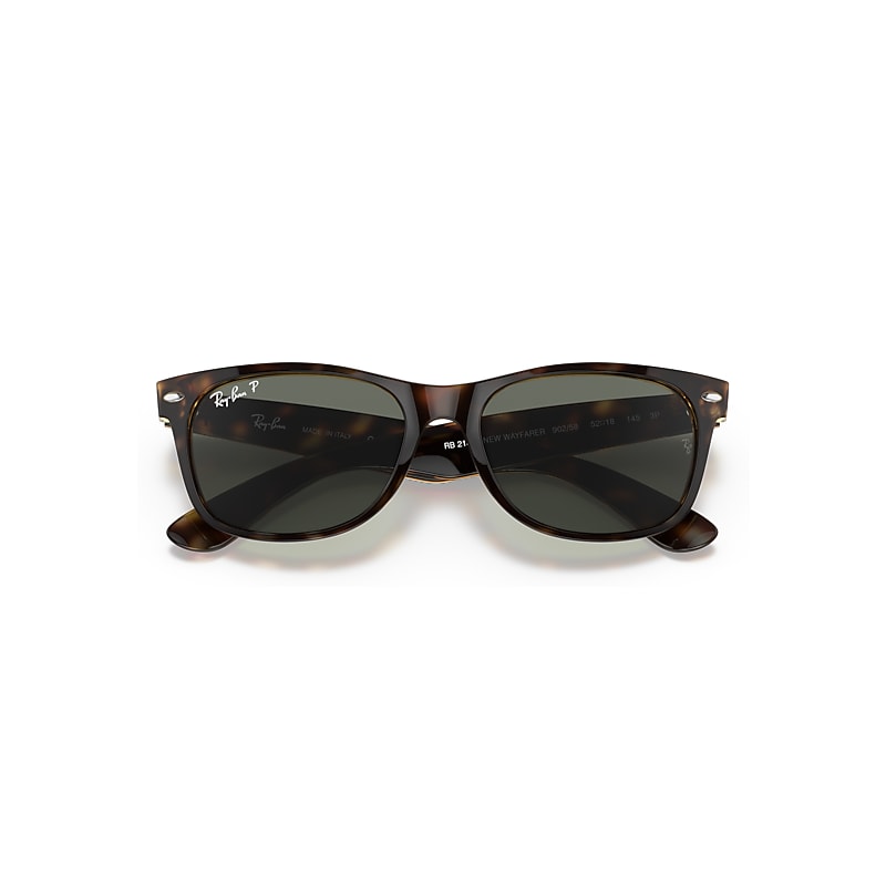 NEW WAYFARER CLASSIC Polarized Sunglasses in Tortoise and G-15