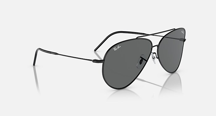 LENNY KRAVITZ X AVIATOR REVERSE Sunglasses in Black and Dark Grey